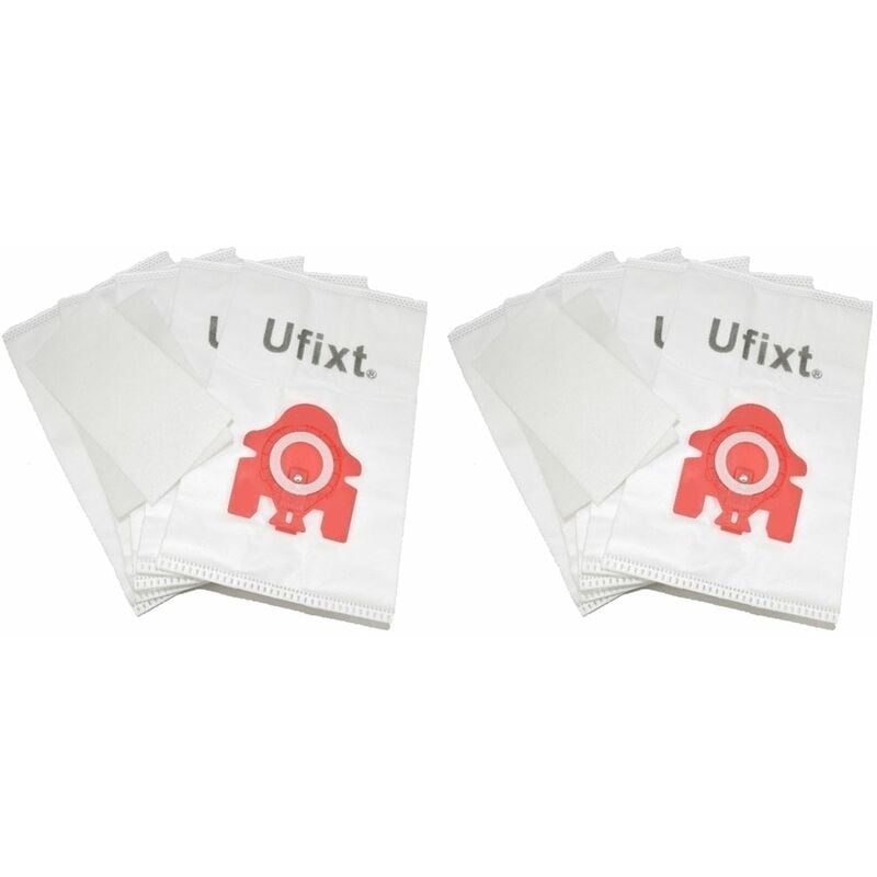 Fjm Bags For Miele fjm 3D Efficiency Vacuum Cleaner Dust Bags 10 Pack + Filters