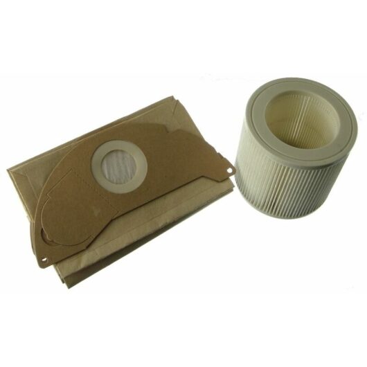 Ufixt - Fits Karcher A2064 pt MV2 Wet & Dry Vacuum Cleaner Dust Bags and