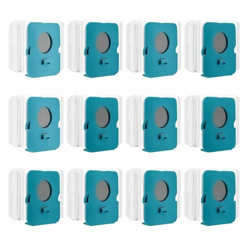 12 Pieces Clean Station Dust Bags for Samsung Bespoke Jet VCA-ADB95,VS20A95923W, Vacuum Cleaner Replacement Bags, Vacuum Cleaner Bags, Vacuum Cleaner