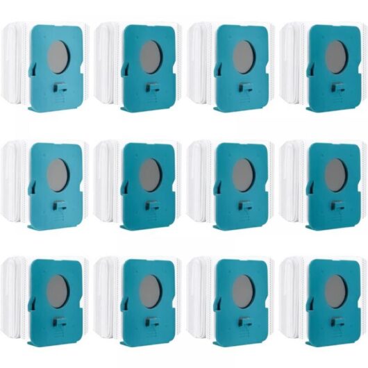 12 Pieces Clean Station Dust Bags for VCA-ADB95, Vacuum Cleaner Replacement Bags, Vacuum Cleaner Accessories