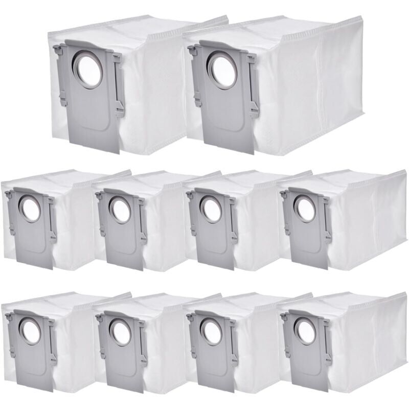 Vacuum Cleaner Bags for Roborock 10pcs Vacuum Cleaner Bags for Roborock Q Revo Accessories Robot Vacuum Cleaner Bags Dust Bags Large Capacity
