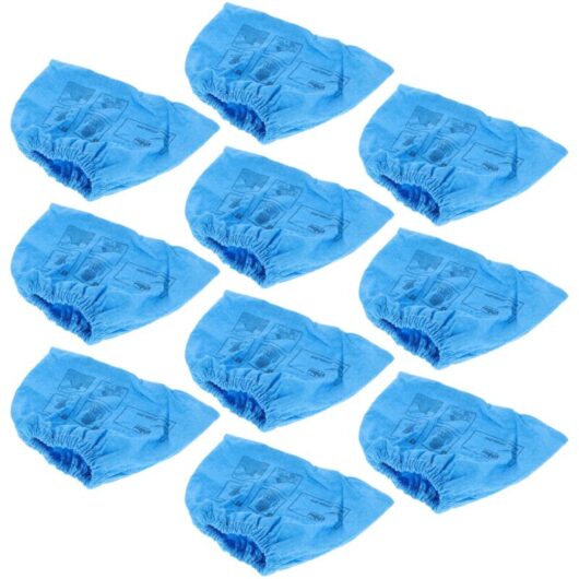 10x Textile Filter compatible with Einhell te-vc 2230 sa Wet/Dry Vacuum Cleaner - Bag Washable Blue - Vhbw
