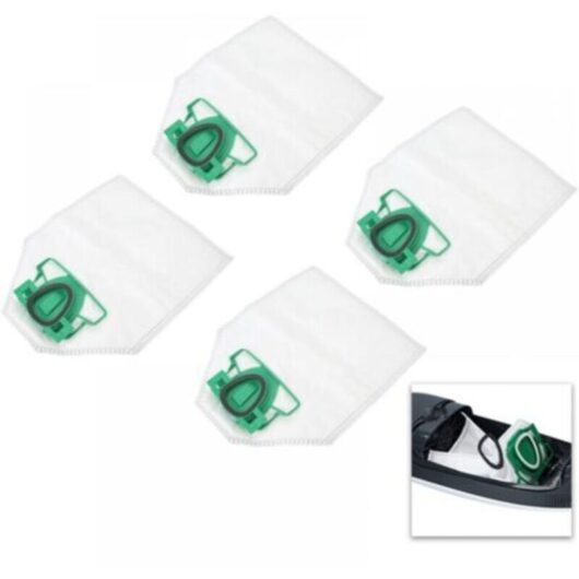 4 Microfiber vacuum cleaner bags suitable for vacuum cleaner accessories dust bags dust collection bags