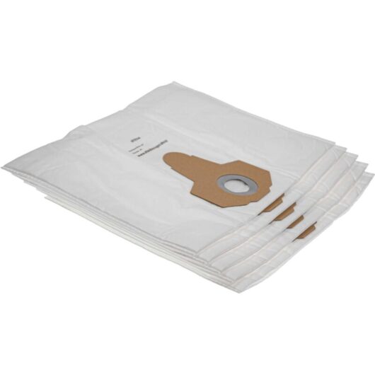 vhbw 5x Vacuum Cleaner Bag compatible with Thomas Studio 931, 1031, 1231 /E Vacuum Cleaner, 45 cm x 30 cm, White