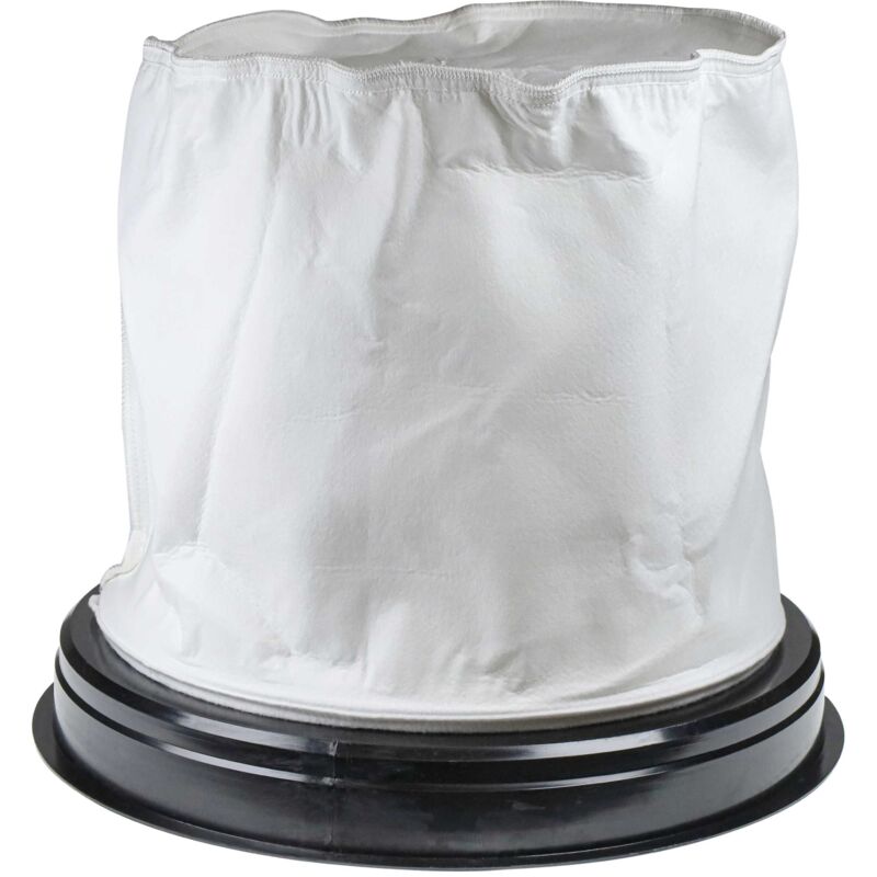 vhbw Textile Filter compatible with Ghibli M26, AS600, AS60, AS 600, AS 60, AS 590, WS 2 Wet/Dry Vacuum Cleaner - Bag Black White