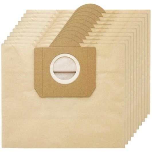 10 Pieces Vacuum Cleaner Bags, Dust Bags, Paper Filter Bags, Vacuum Cleaner Bags Accessories Compatible for WD3 Series