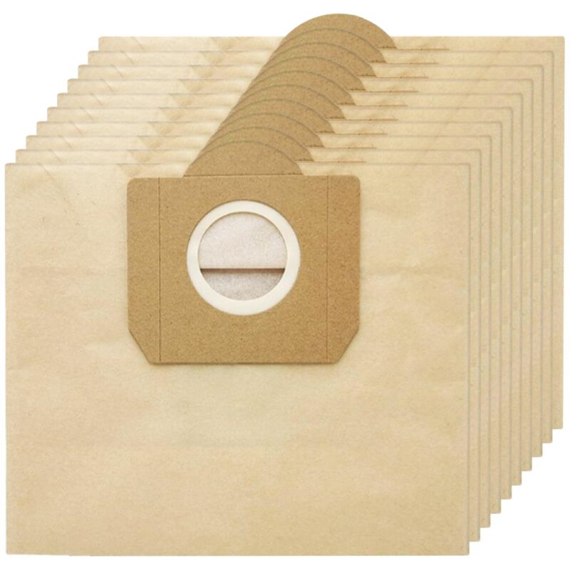 10 Pieces Vacuum Cleaner Bags, Dust Bags, Paper Filter Bags, Vacuum Cleaner Bags Accessories Compatible for WD3 Series