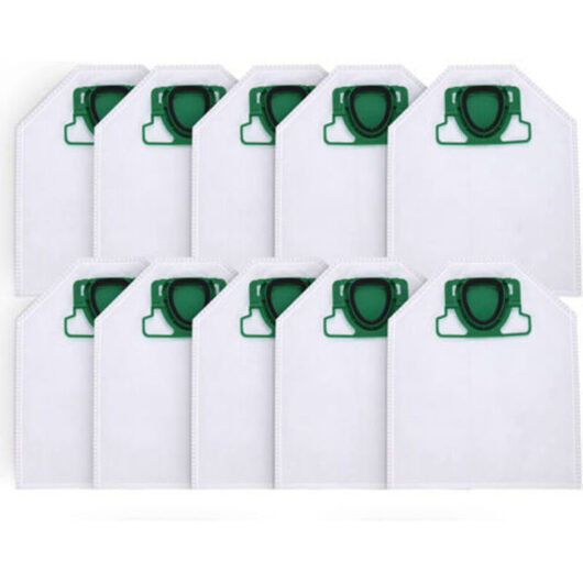 10 vacuum cleaner bags for Vorwerk Kobold VK200 FP200, premium 5-layer microfleece for allergy sufferers