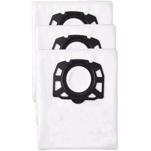 3Pcs Vacuum Cleaner Bag, Compatible with the for Karcher Vacuum Cleaner Bags WD2 Plus, Karcher WD 3, WD 3 Battery, KWD 1, KWD 2, KWD 3, MV 3, SE4001,