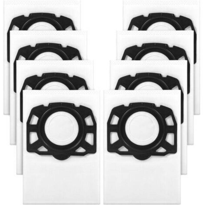 8Pcs Vacuum Cleaner Bag, Compatible with Karcher Vacuum Cleaner Bags WD2 Plus, Karcher WD 3, WD 3 Battery, KWD 1, KWD 2, KWD 3, MV 3, SE4001, SE4002,