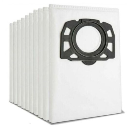 Pack of 10 Filter Bags Vacuum Cleaner Bags for Kärcher 2.863-006.0 KFI 487 Vacuum Cleaner Bags for Kärcher WD4 WD5 WD6 WD5P WD6P MV4 MV5 MV6