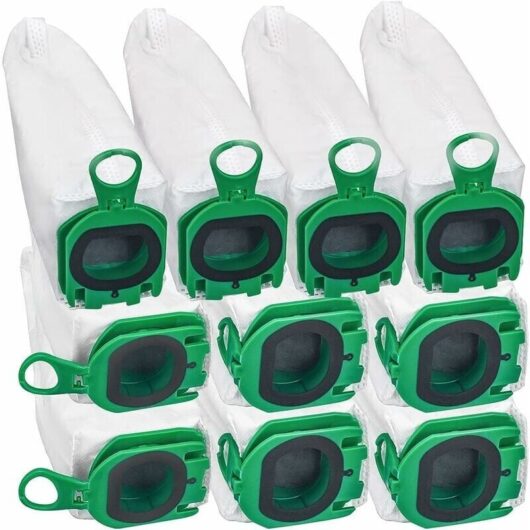 Vacuum Cleaner Bags 10 Vacuum Cleaner Bags for Vorwerk Replacement Dust Bag for Kobold VB100 Vacuum Cleaner