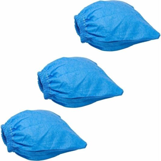 Ymyny - Textile filter compatible with Lidl / Parkside pnts 1300 vacuum cleaner - filter bag, washable, blue