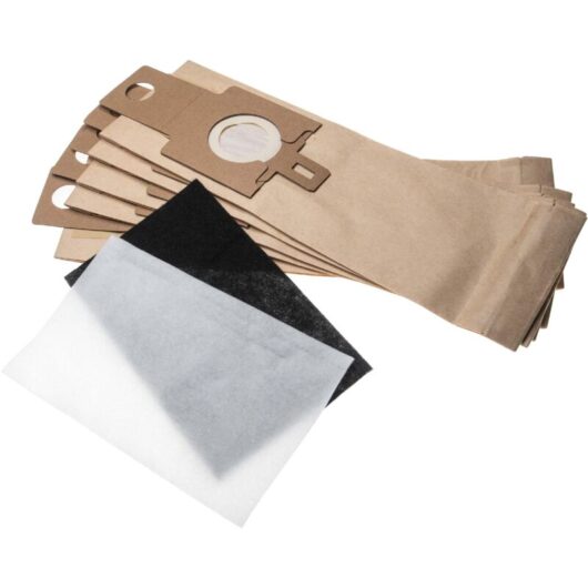 vhbw 6-Part Filter + Paper Bag Set compatible with Hoover BT T3488 001, BT U3120, BT U3130, BT U3134 001, BTDM4474 001 Vacuum Cleaner